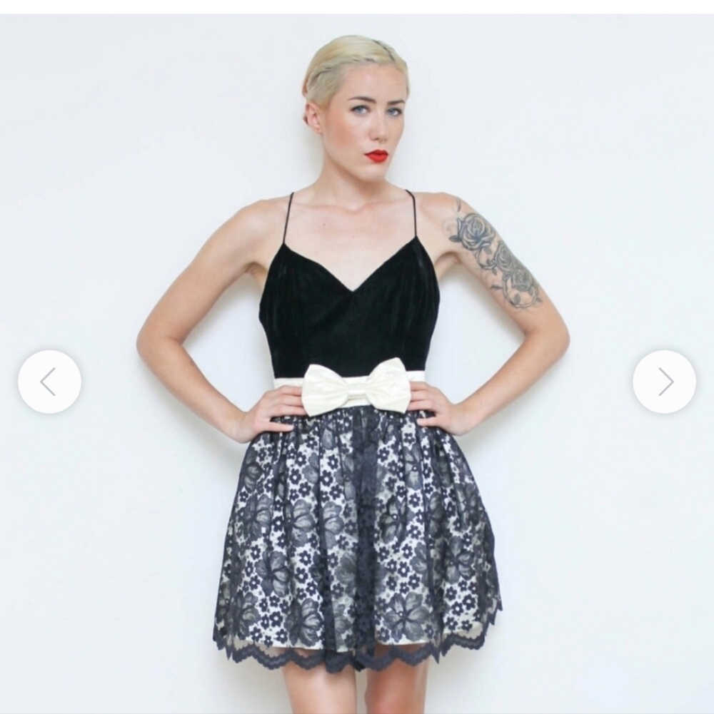 SCOTT MCCLINTOCK petites backless dress
